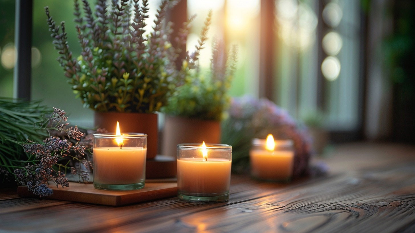 Scented candles