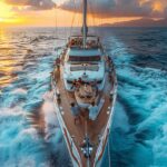 Corporate event on a yacht