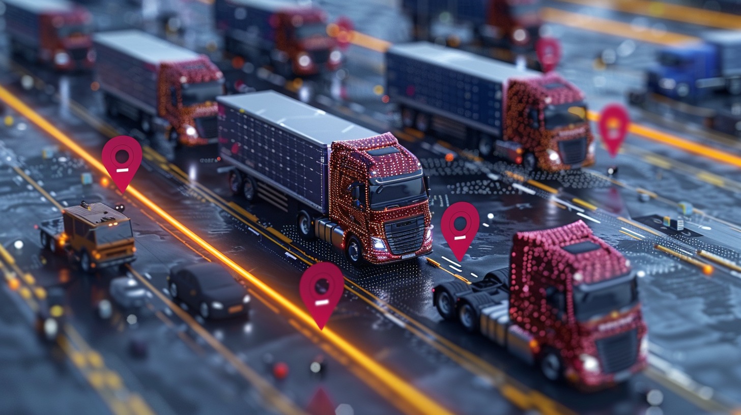 Отслеживание грузовиков по GPS