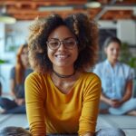 Organizing workplace yoga class